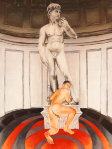 img Oilpainting "I love david"